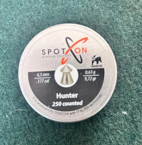 SPOTON Sharp Head .177 Pellets – Metal (Pack of 250