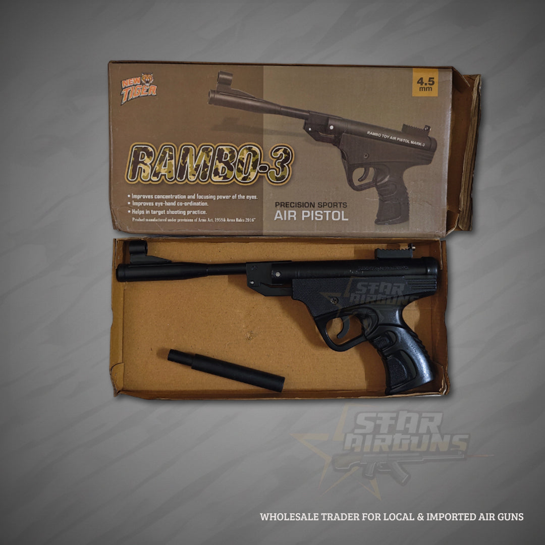 Rambo Air Pistol – .177 Caliber (Made in India)