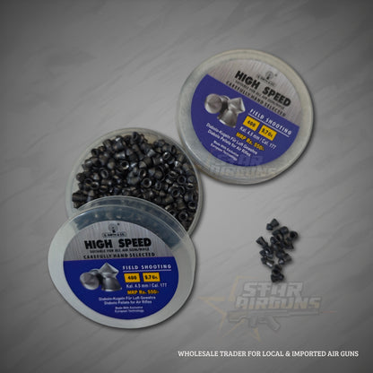 HIGH SPEED .177 Pellets – .177 Caliber (9.7 gr, Pack of 400)