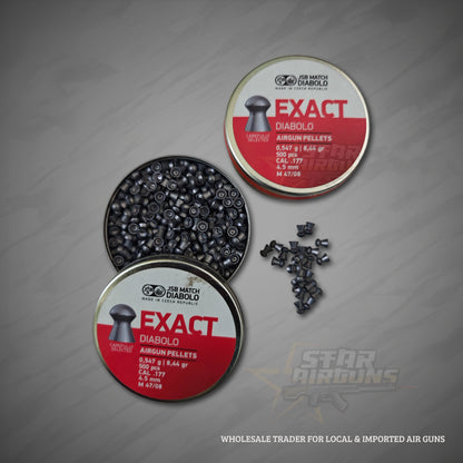 Exact Diabolo Air Gun Pellets – (8.44 gr, Pack of 500)