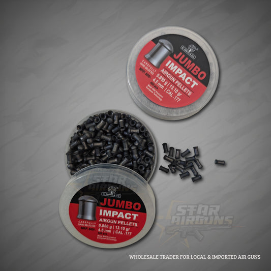 JUMBO IMPACT .177 Pellets – (13.10 gr, Pack of 400)