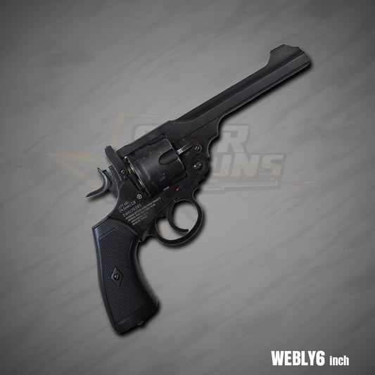 Webly 6inch Air Pistol – .177 Caliber Made in England