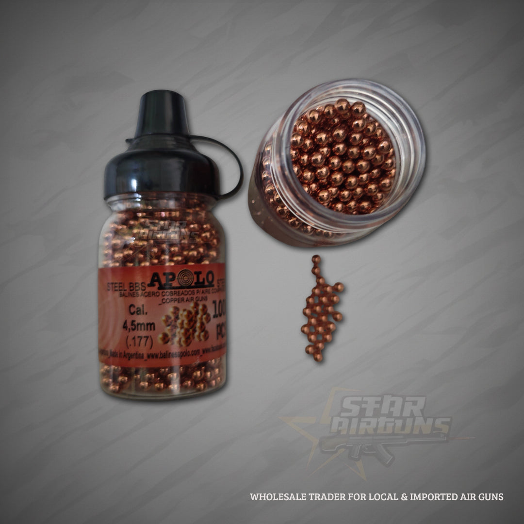 APOLO BB – Pistol BBs (Pack of 1000)