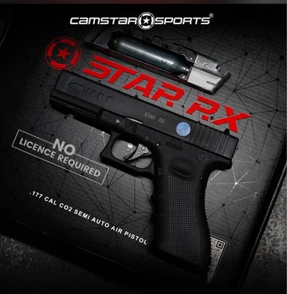 Star Rx CO₂ Pistol – .177 Caliber (Made in India)