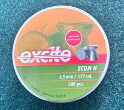 EXCITE ECON II – .177 Caliber (Pack of 500)