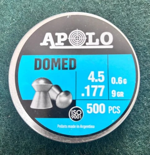APOLO DOMED .177 Pellets – Stained Glass (Pack of 500)