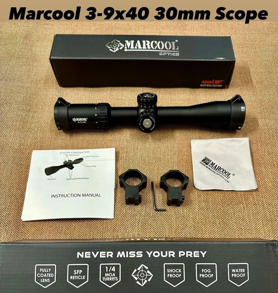 Marcool Scope 3-9×40 – .177 Caliber