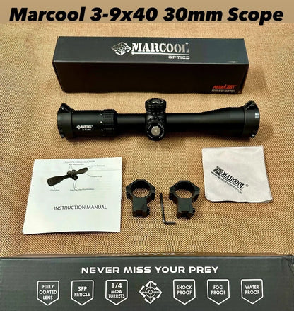 Marcool Scope 3-9×40 – .177 Caliber